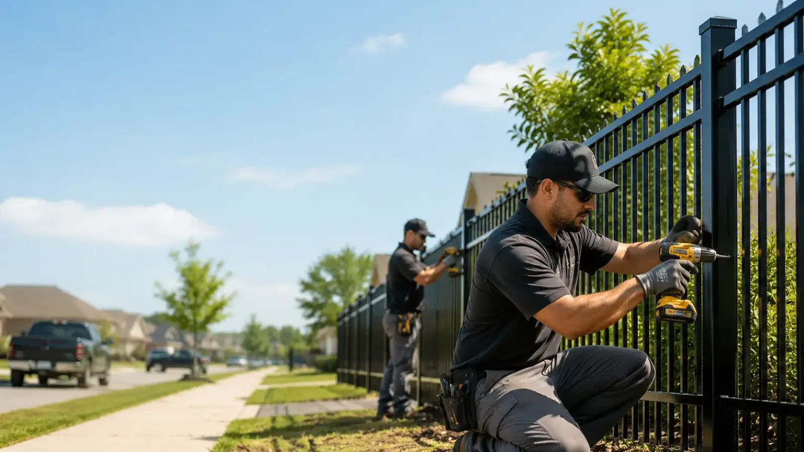Metal Fence Installation in Wauregan, CT
